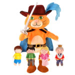 Puss in Boots Hand Puppet Set