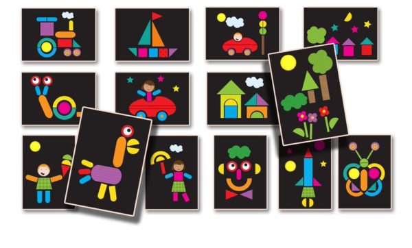 Magnetic Shapes Box Activity Cards