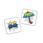 Superhero lotto cards