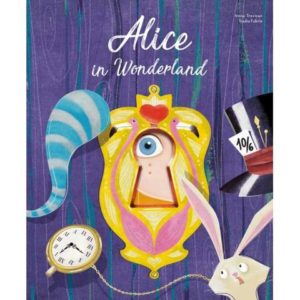 alice in wonderland die cut reading