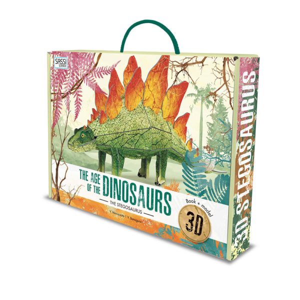 Stegosaurus Sassi 3D stegosaurus