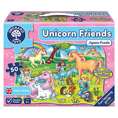 Unicorn Friends Jigsaw Puzzle Orchard Toys Unicorn Friends puzzle