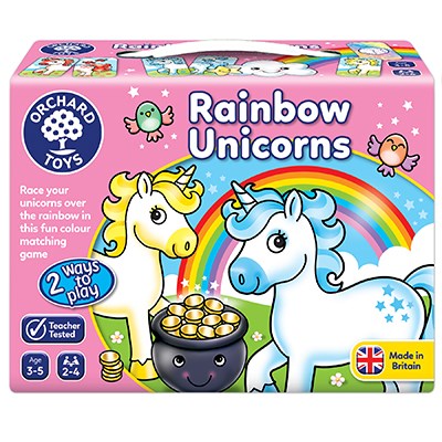 Orchard Toys Rainbow Unicorns game