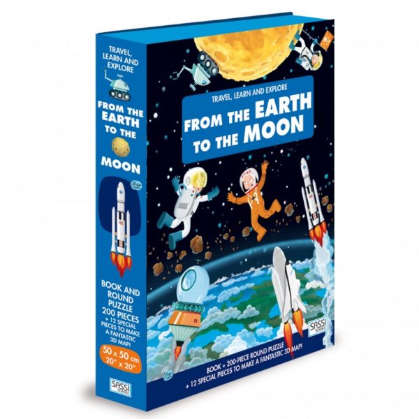 Earth to the Moon earth to the moon puzzle by Sassi