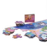 Nature princesses puzzle layout